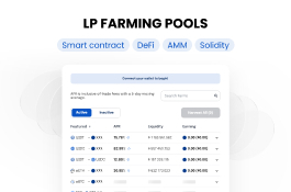 Creating LP Farming pools (DeFi)